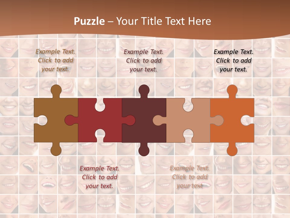 Composition Makeup Happy PowerPoint Template