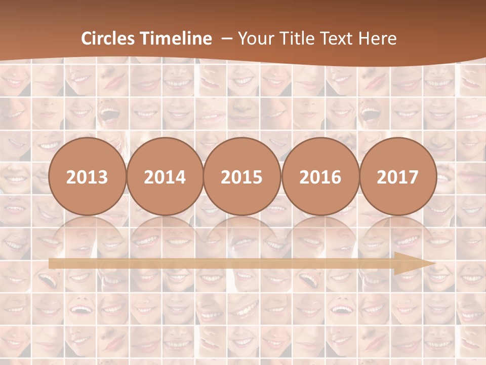 Composition Makeup Happy PowerPoint Template