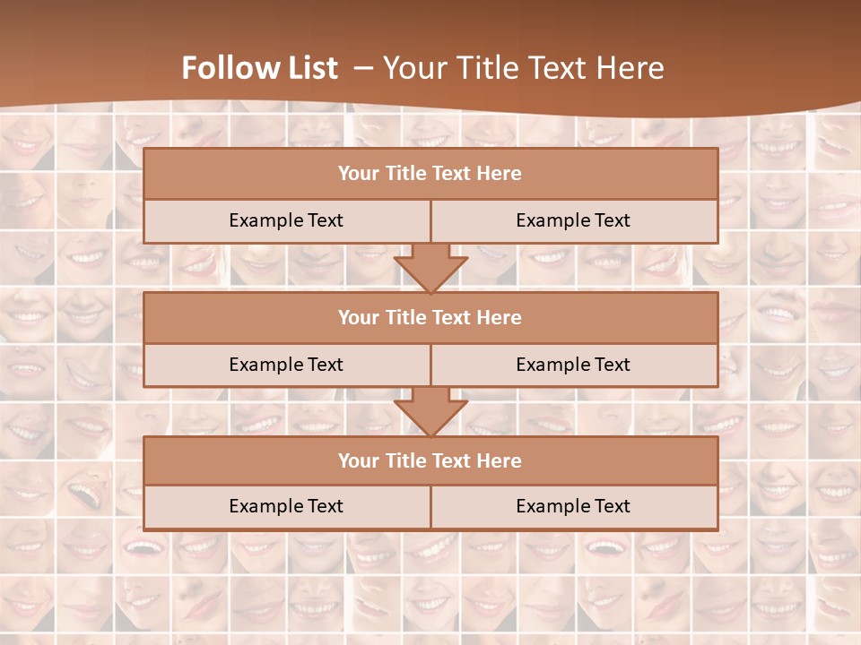 Composition Makeup Happy PowerPoint Template