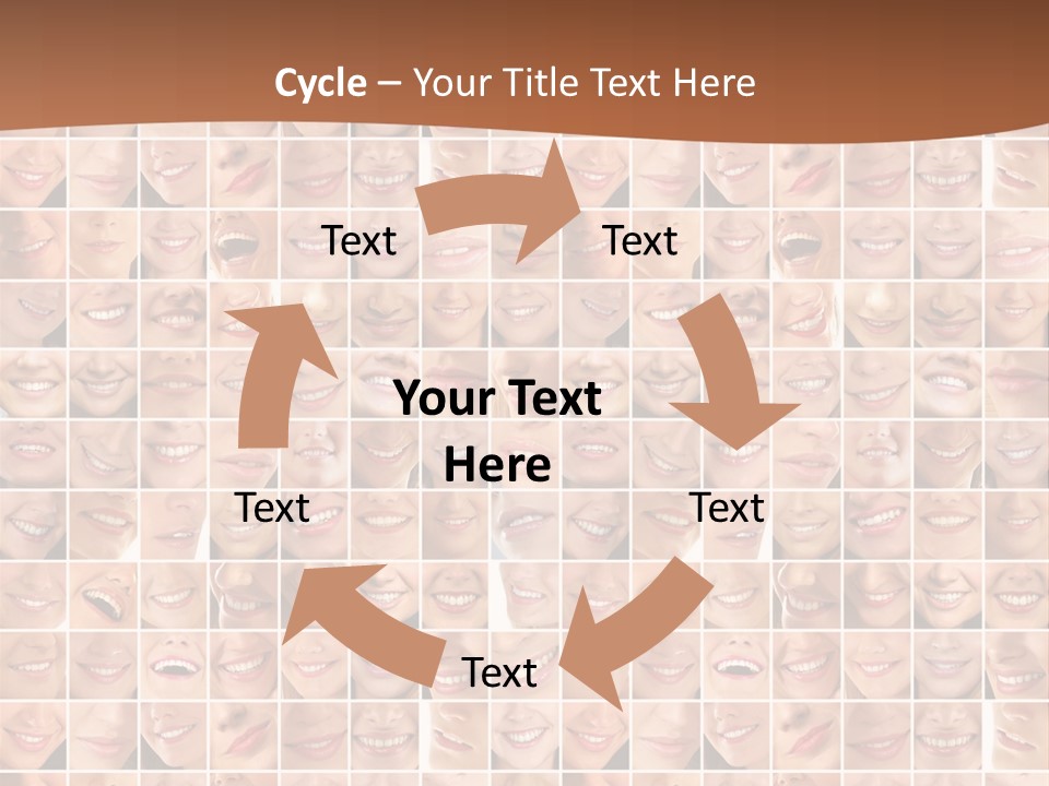Composition Makeup Happy PowerPoint Template