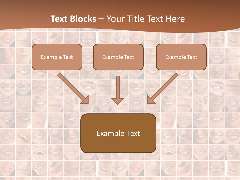 Composition Makeup Happy PowerPoint Template