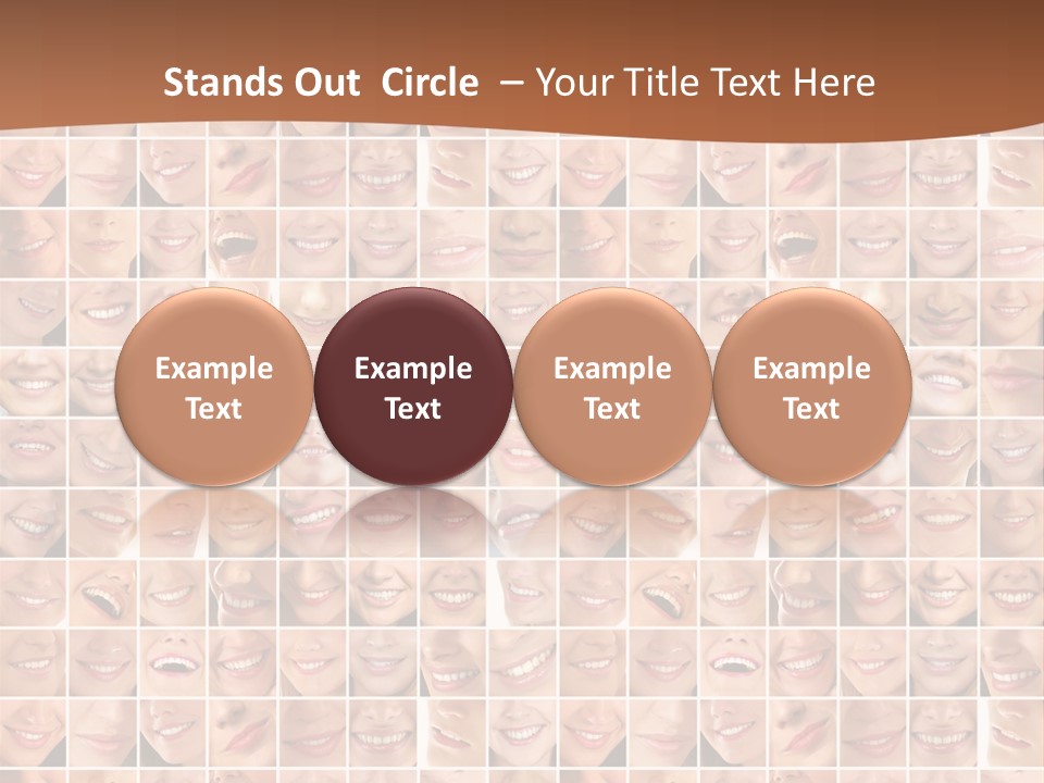 Composition Makeup Happy PowerPoint Template