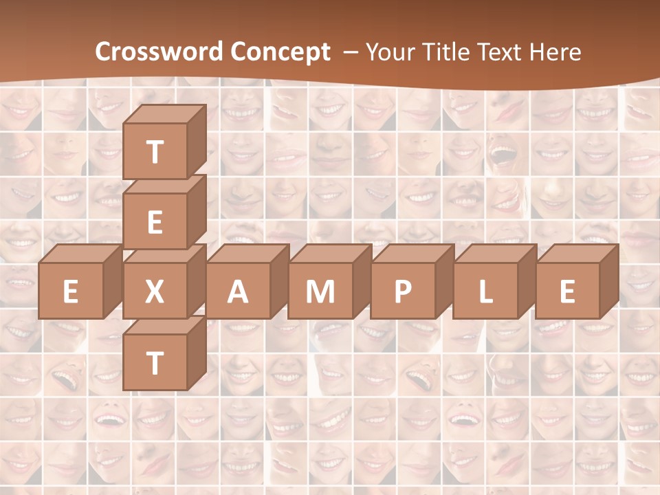 Composition Makeup Happy PowerPoint Template