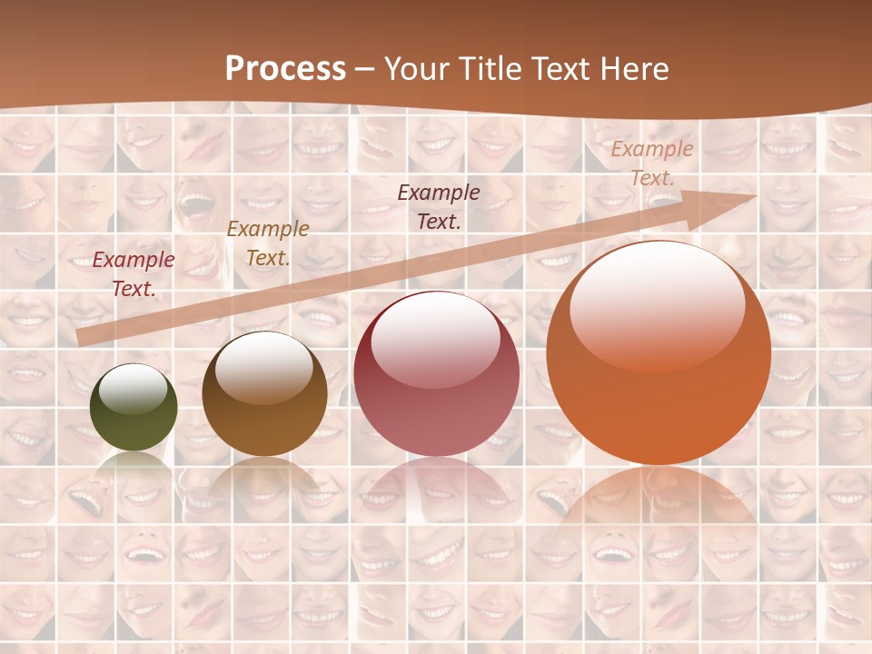 Composition Makeup Happy PowerPoint Template