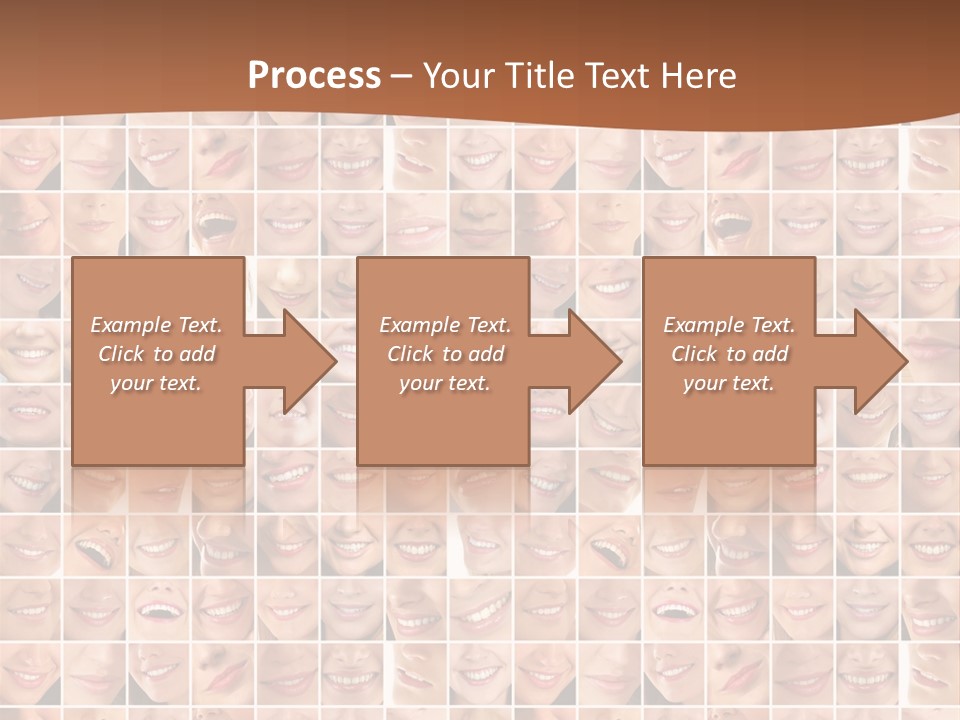 Composition Makeup Happy PowerPoint Template