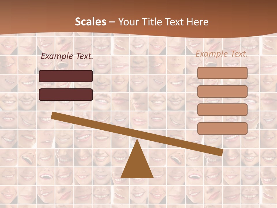 Composition Makeup Happy PowerPoint Template