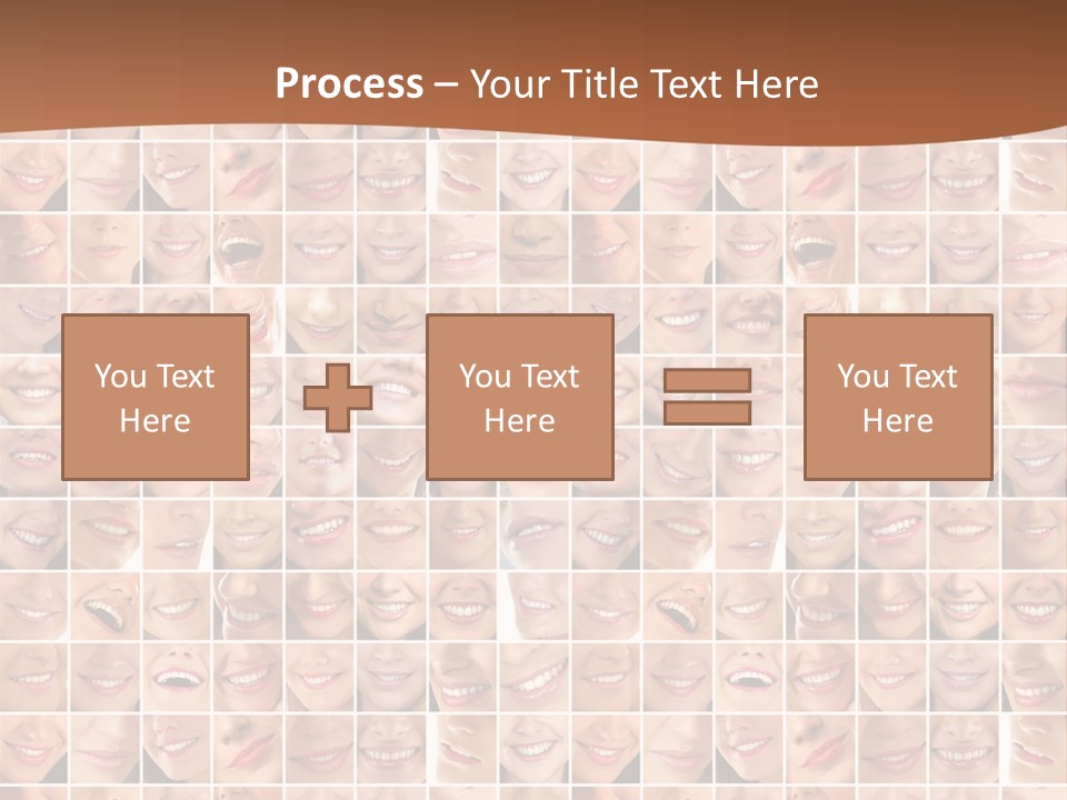 Composition Makeup Happy PowerPoint Template