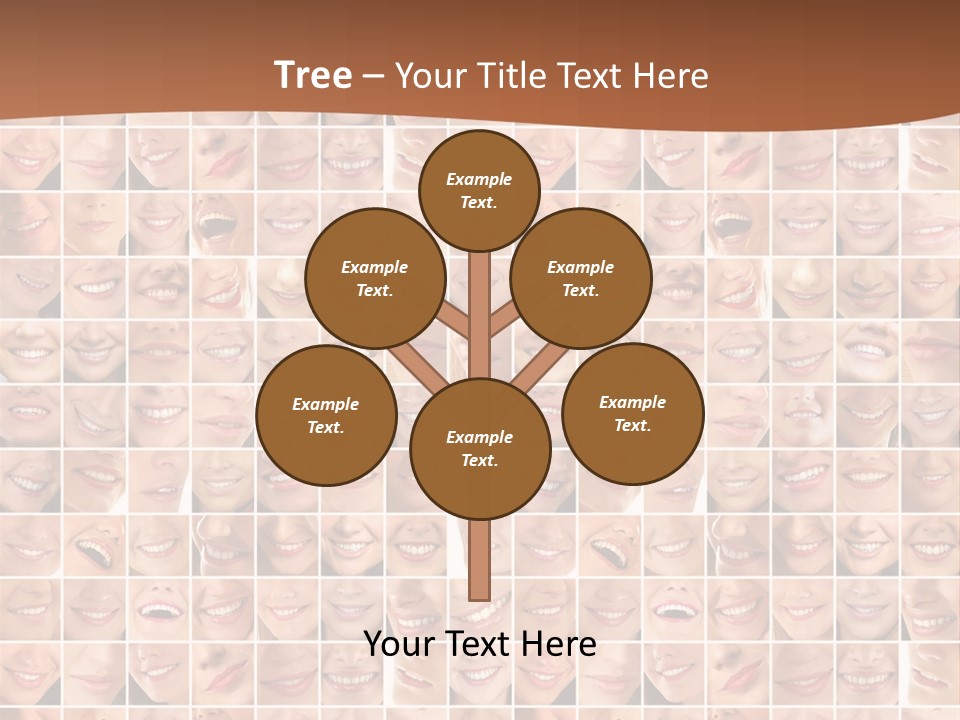 Composition Makeup Happy PowerPoint Template