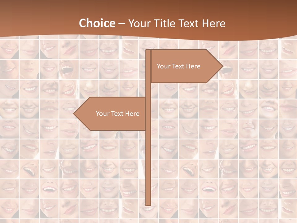 Composition Makeup Happy PowerPoint Template