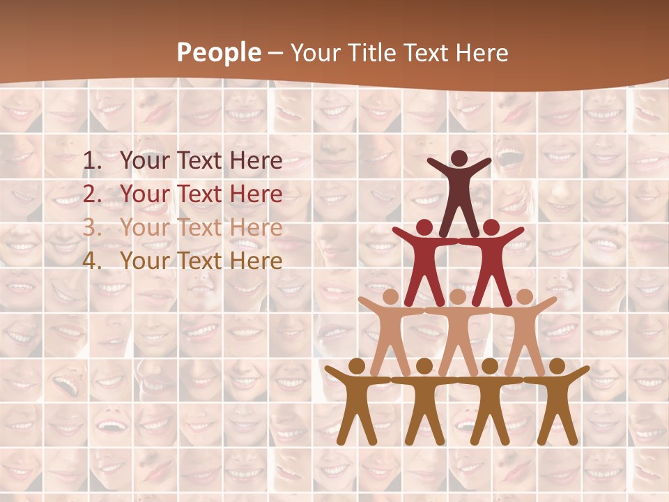 Composition Makeup Happy PowerPoint Template