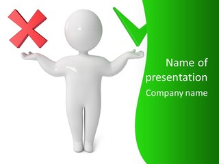 Vote Figure Poll PowerPoint Template