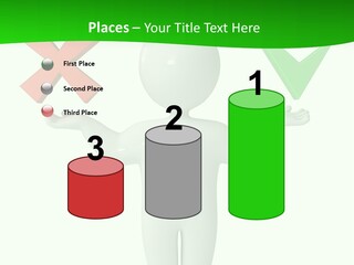 Vote Figure Poll PowerPoint Template