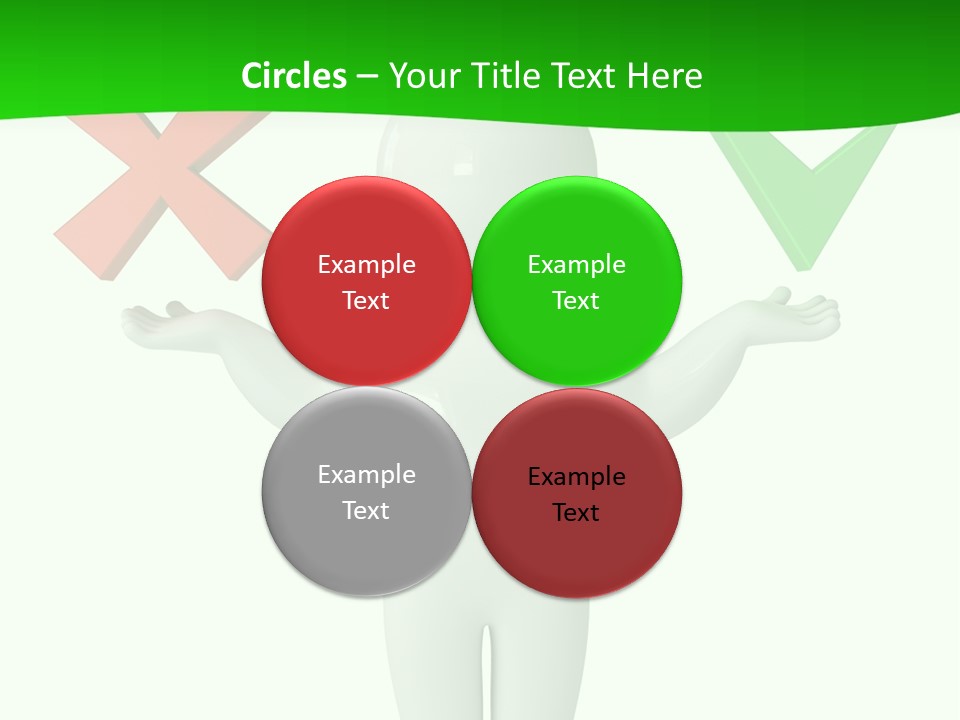 Vote Figure Poll PowerPoint Template