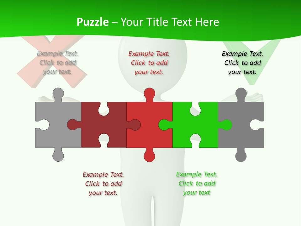 Vote Figure Poll PowerPoint Template