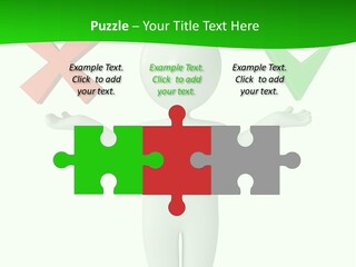 Vote Figure Poll PowerPoint Template