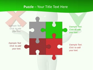 Vote Figure Poll PowerPoint Template