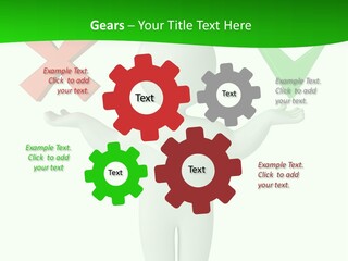 Vote Figure Poll PowerPoint Template