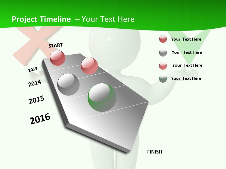 Vote Figure Poll PowerPoint Template