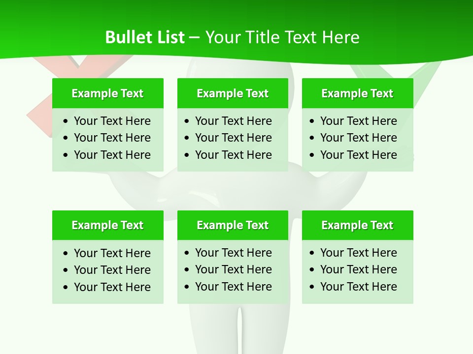 Vote Figure Poll PowerPoint Template