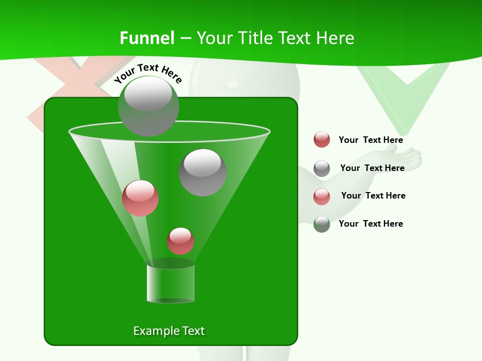 Vote Figure Poll PowerPoint Template