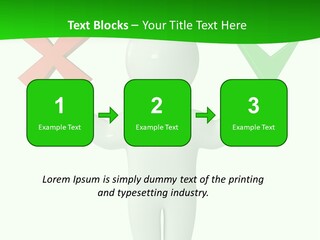 Vote Figure Poll PowerPoint Template