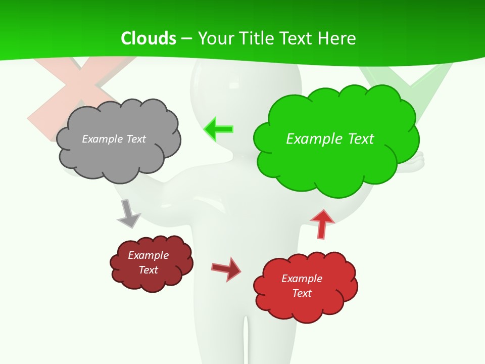 Vote Figure Poll PowerPoint Template