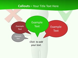Vote Figure Poll PowerPoint Template