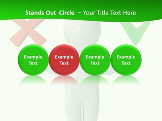 Vote Figure Poll PowerPoint Template