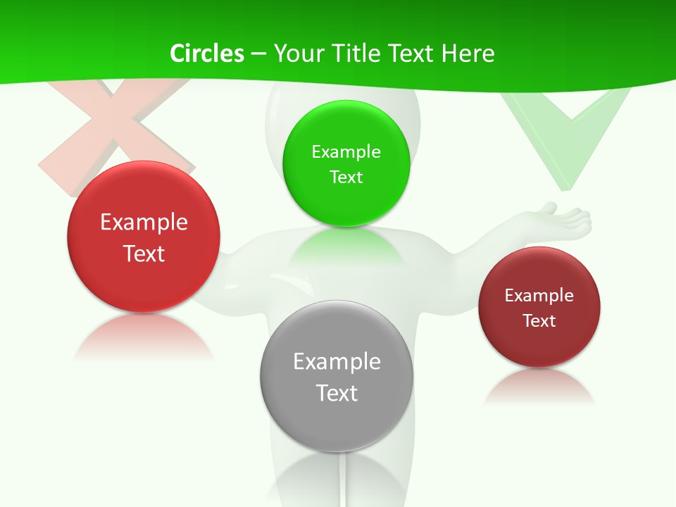 Vote Figure Poll PowerPoint Template