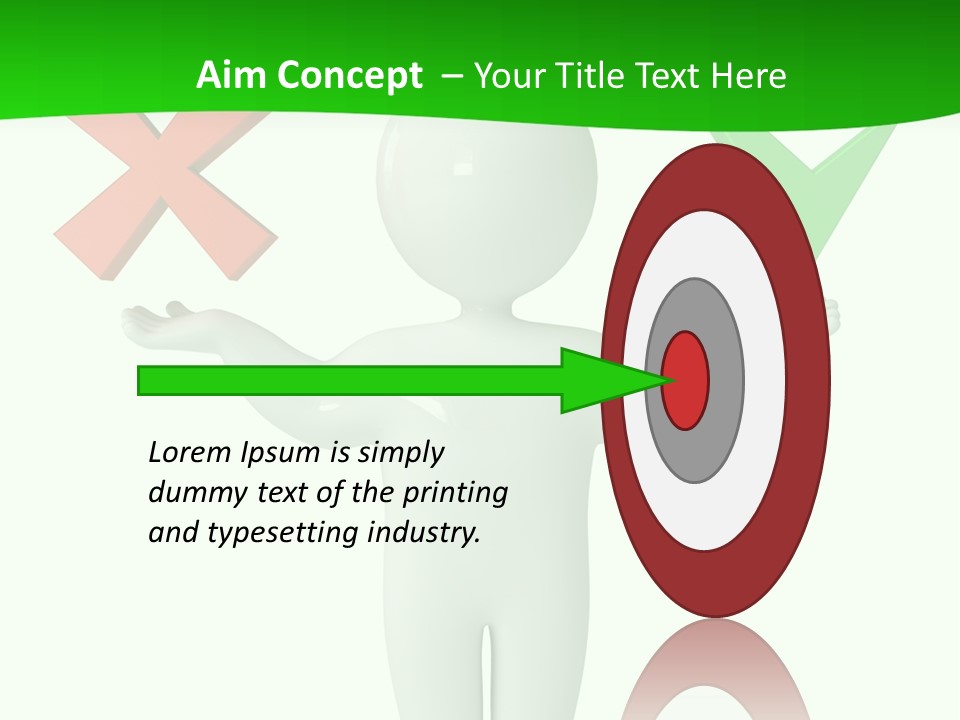 Vote Figure Poll PowerPoint Template