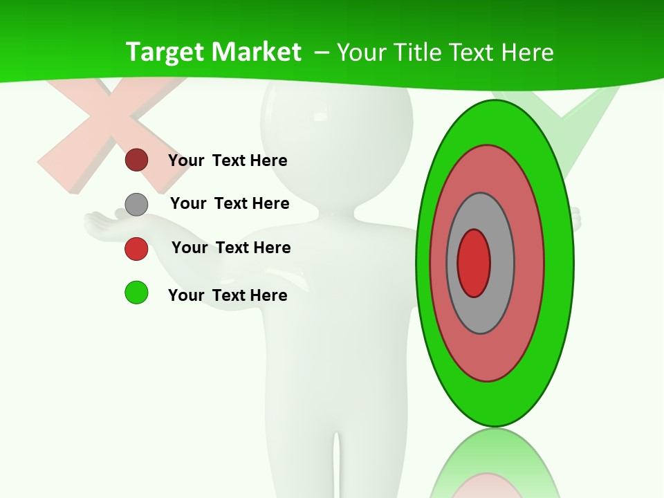 Vote Figure Poll PowerPoint Template