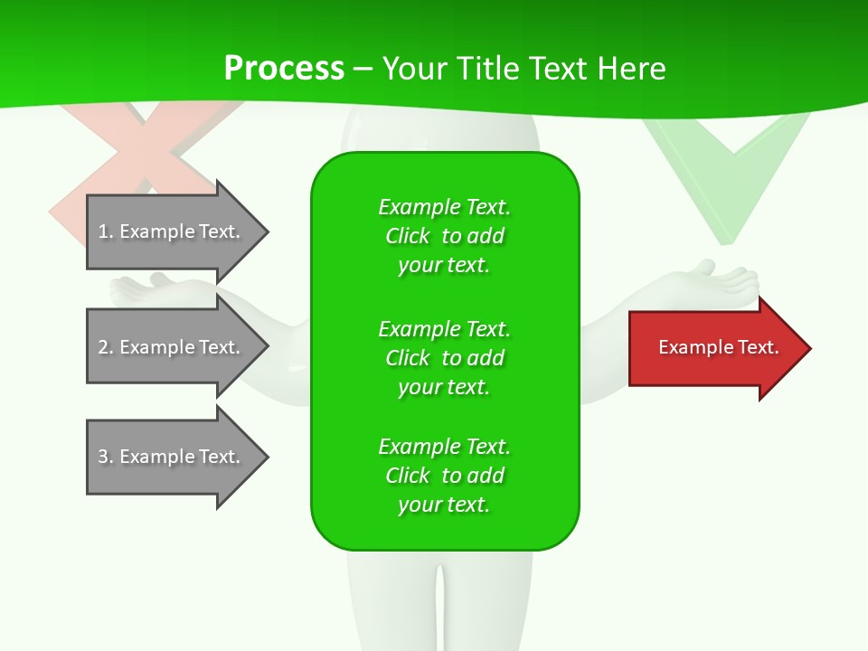 Vote Figure Poll PowerPoint Template