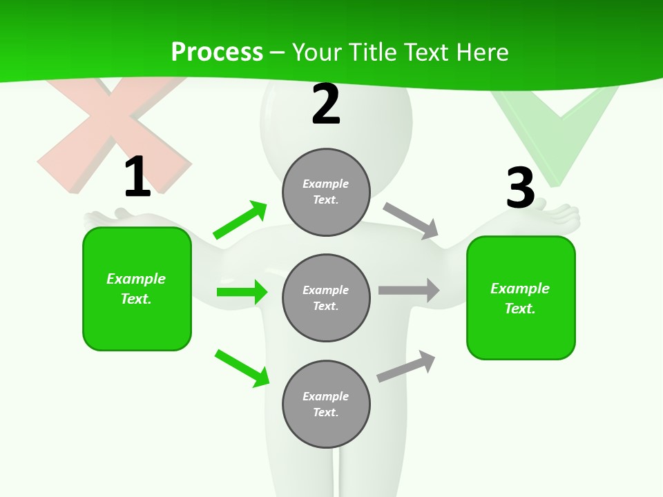 Vote Figure Poll PowerPoint Template