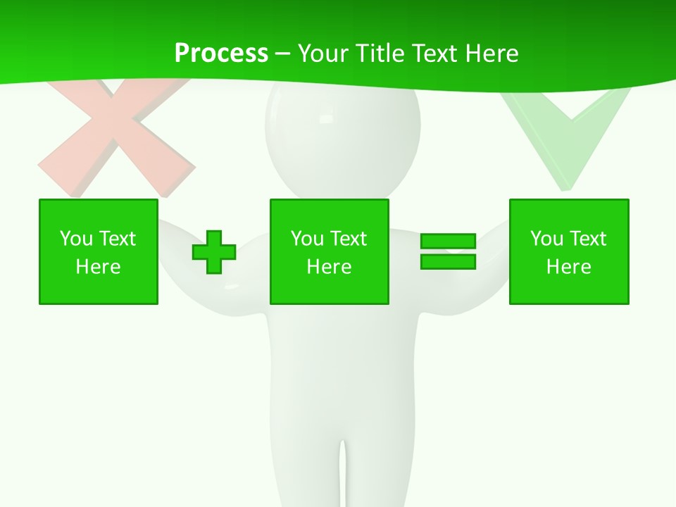 Vote Figure Poll PowerPoint Template
