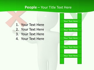Vote Figure Poll PowerPoint Template