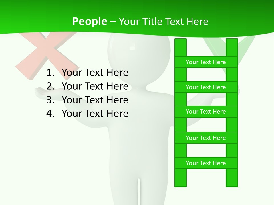 Vote Figure Poll PowerPoint Template
