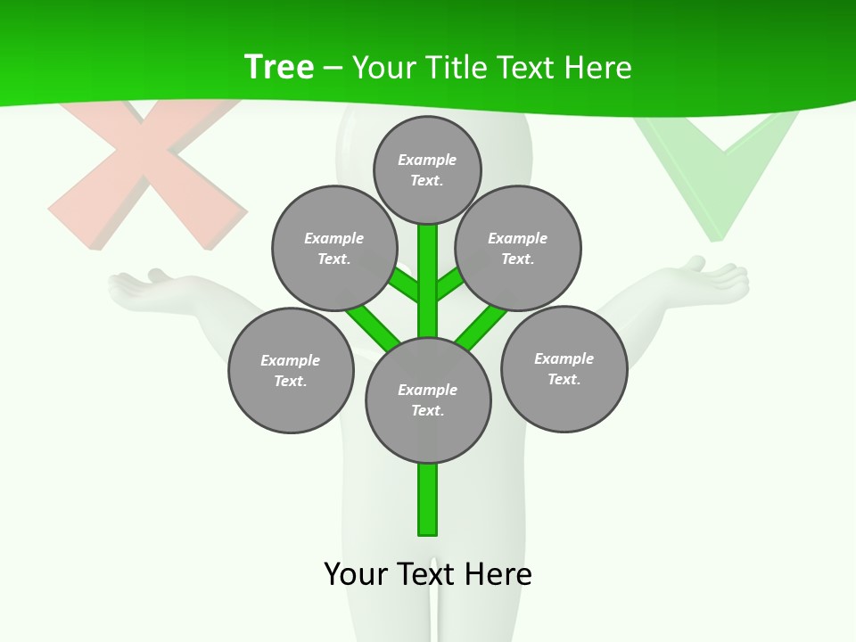 Vote Figure Poll PowerPoint Template