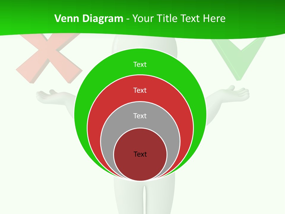 Vote Figure Poll PowerPoint Template