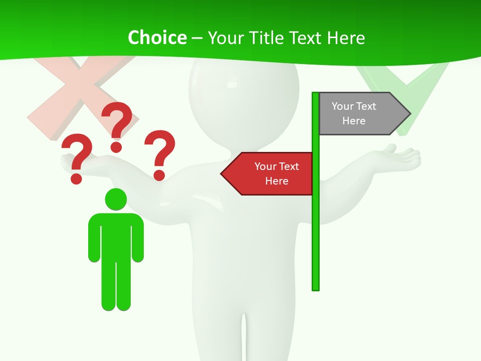 Vote Figure Poll PowerPoint Template