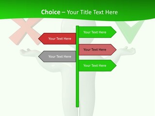 Vote Figure Poll PowerPoint Template
