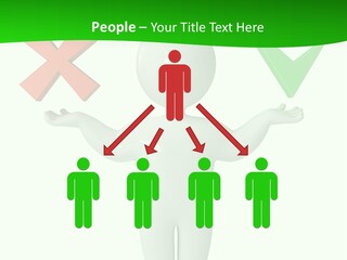 Vote Figure Poll PowerPoint Template