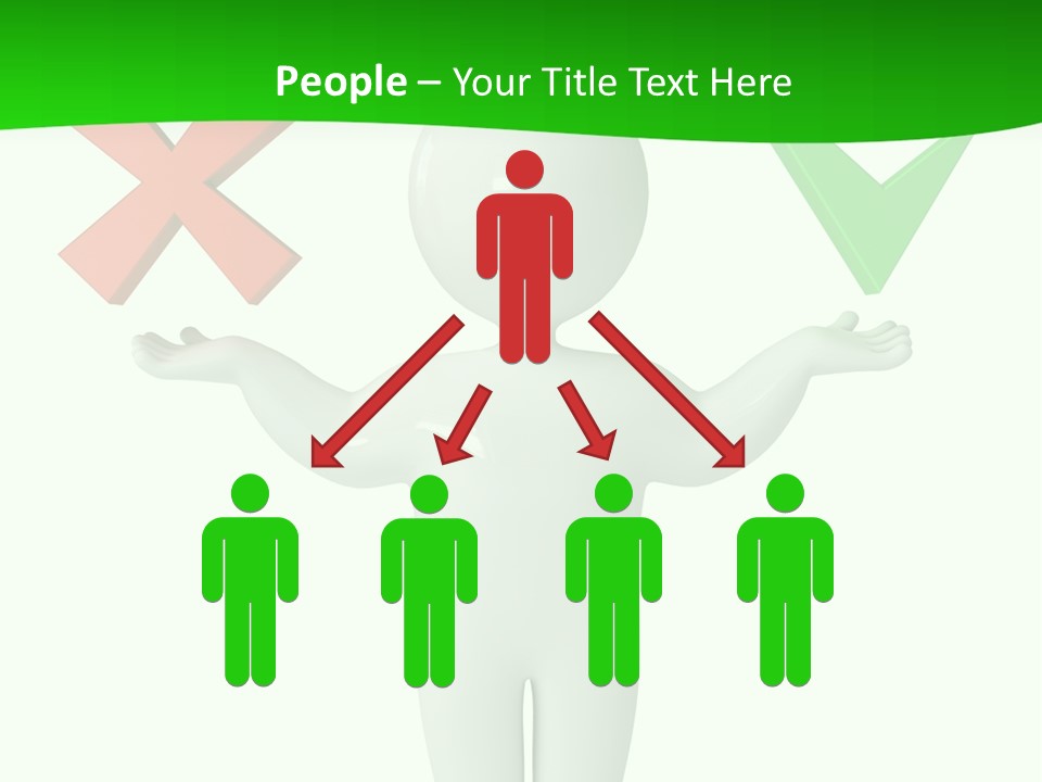 Vote Figure Poll PowerPoint Template