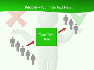 Vote Figure Poll PowerPoint Template