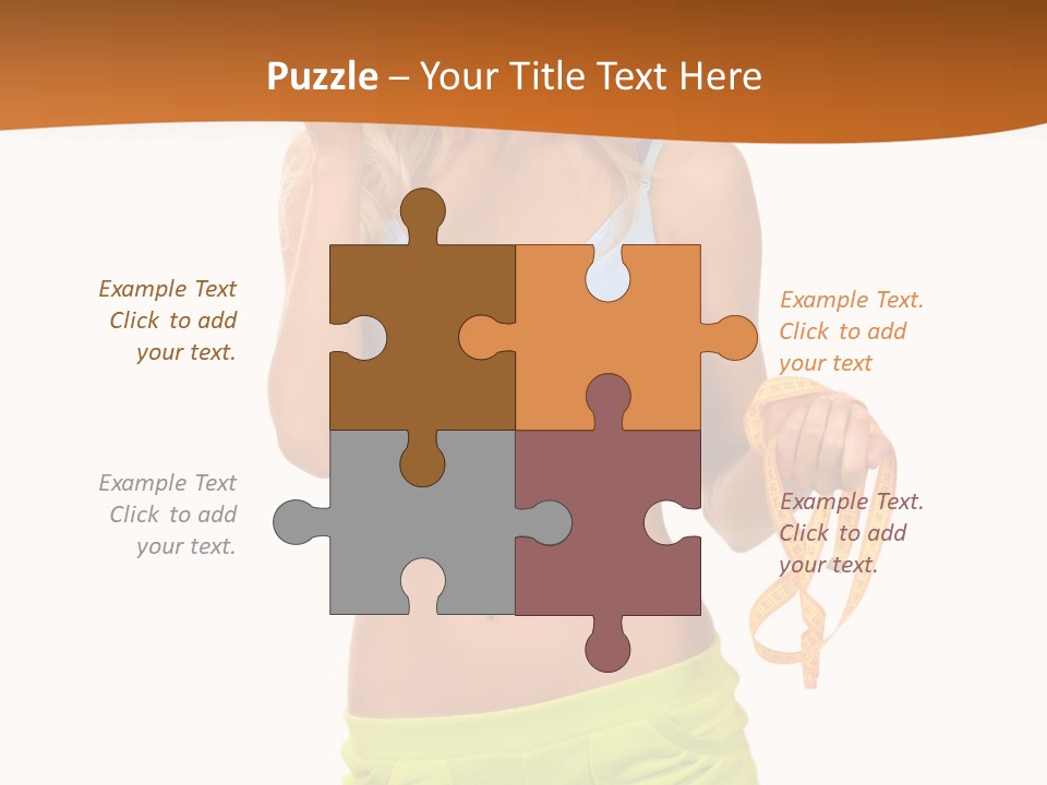 Lose Fitness Workout PowerPoint Template