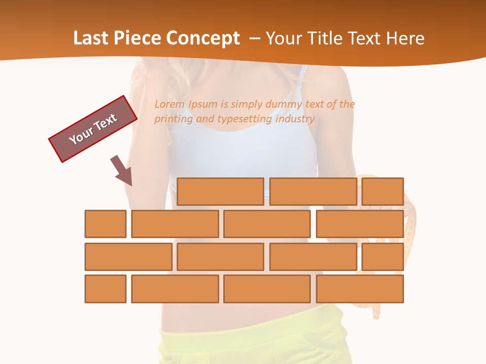 Lose Fitness Workout PowerPoint Template