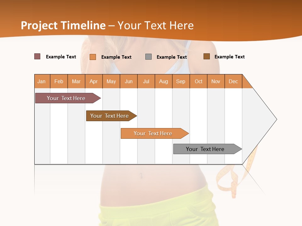 Lose Fitness Workout PowerPoint Template