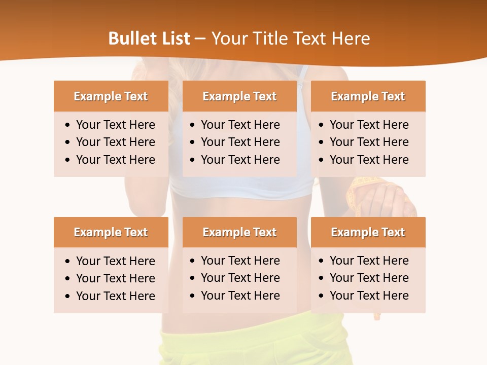 Lose Fitness Workout PowerPoint Template