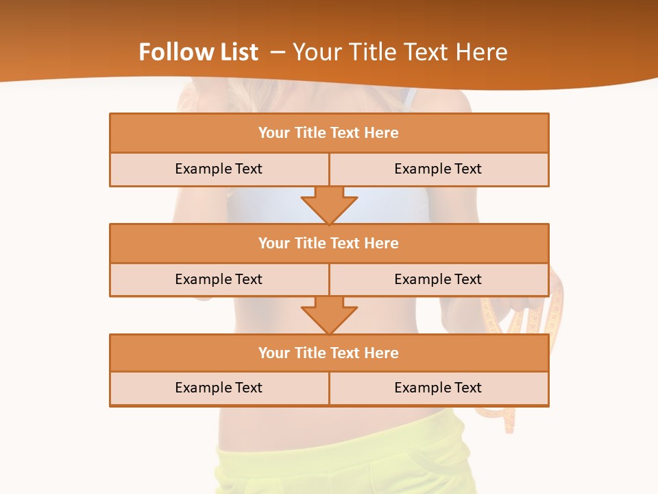 Lose Fitness Workout PowerPoint Template