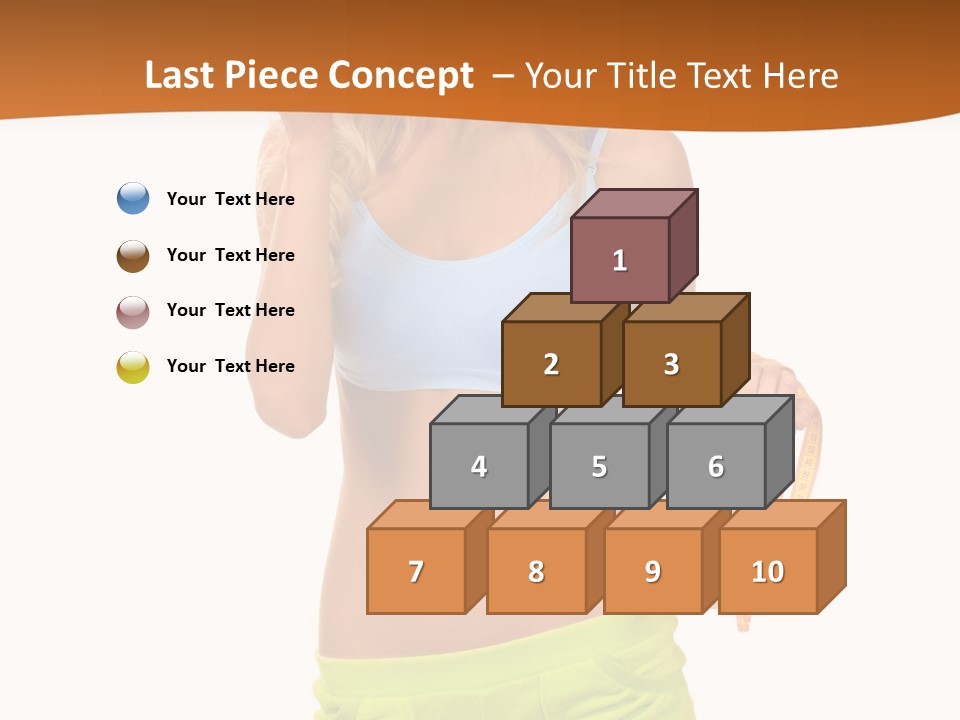 Lose Fitness Workout PowerPoint Template