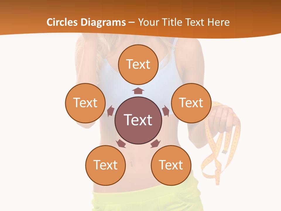 Lose Fitness Workout PowerPoint Template